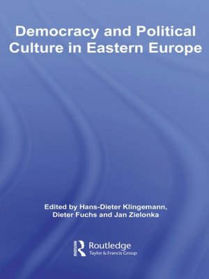 cover image of Democracy and Political Culture in Eastern Europe